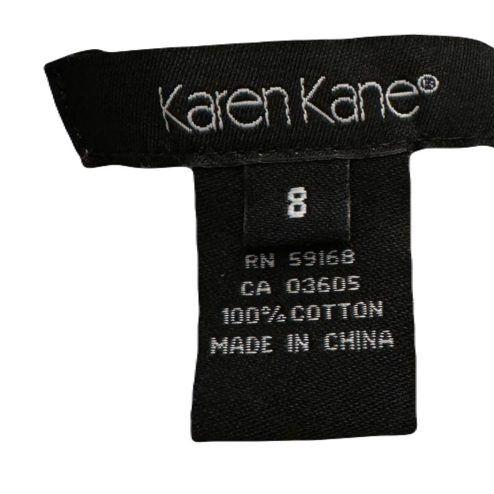 Karen Kane White Eyelet Wrap Dress - Picture 5 of 5
